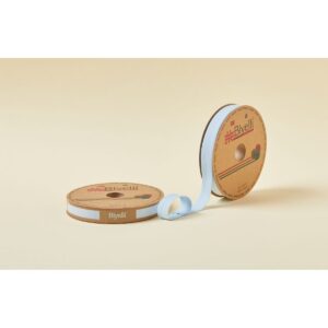 Biye Koton Katlı D53 Mavi 2 cm 25 Metre %65 Koton %35 Polyester