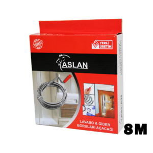 8MT SUSTA SPRAL LAVABO - GİDER AÇAR (5286)