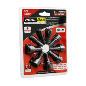9  PARÇA   - 5-13 MM MANYETİK SOMUN SÖKME - ÇATI ADAPTÖRÜ (5286)