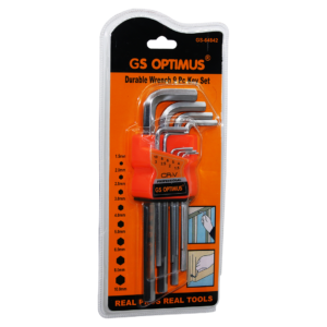 9 PARÇA  KROM UZUN - DÜZ ALYAN 180MM (5286)