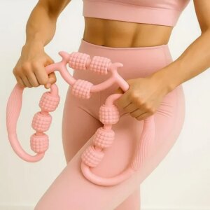 9 Tekerlekli Boyun Bacak Ayak Bel Masaj Aleti Çok Fonksiyonlu Manuel (5286)