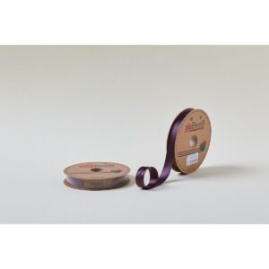 Biye Saten Katlı 040 Bordo 2 cm 25 Metre %100 Polyester