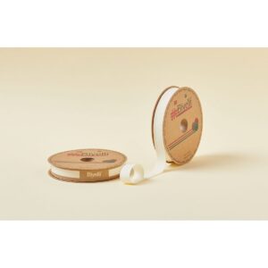 Biye Koton Katlı D03 Krem 2 cm 25 Metre %65 Koton %35 Polyester