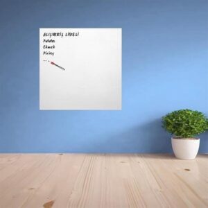 ANKAVERSE® Ders Çalışma Yazı Tahtası Manyetik Mıknatıslı Duvar Stickerı