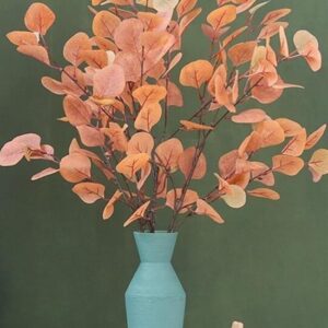 ANKAVERSE® 100 cm Dekoratif Dallı Sedef Ağacı Çiçeği Yapay Sahte Süs Bitkisi