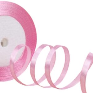 Saten Kurdele 3 mm Pembe 70 Metre