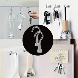 ANKAVERSE® Güçlü Manyetik Mutfak,Banyolar İçin Çok Amaçlı 2'li Magnet Askı