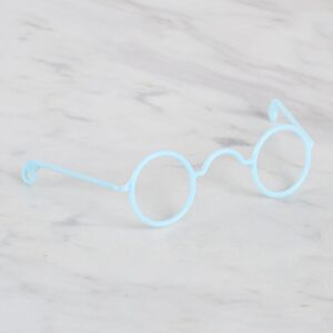 Loren Plastik Amigurumi Gözlük Mavi