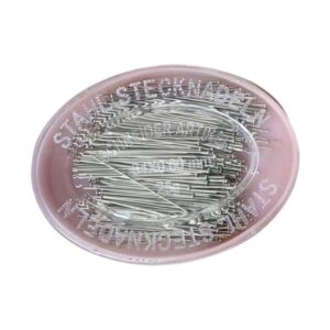 Çelik İğne Pembe Oval Kutuda 25 Gr
