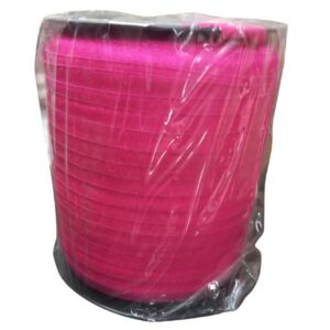 Çamaşır Lastiği Düz 1 cm 75 Metre 1 Top Fuşya