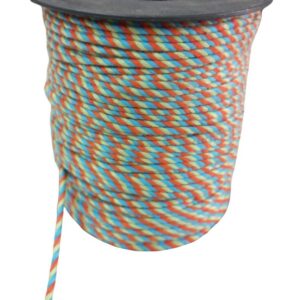 Bileklik ipi, Hediye Paketleme ipi, Şans, Bereket, Aşk, Şifa, Güç 5 mm Pamuk 5 metre Yeşil