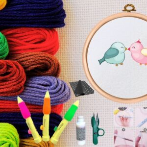 Punch Seti Nakış Seti Kasnaklı Kendin Yap Seti Seri 29