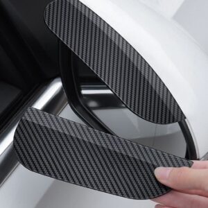 Araba Ayna Yağmur Koruyucu Siper Karbon Desenli (5286)