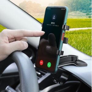 Araba Gösterge Üstüne Takılan 360 Oynar Başlıklı Telefon Tutucu (5286)