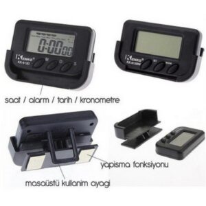 Araç İçi Dijital Saat (5286)