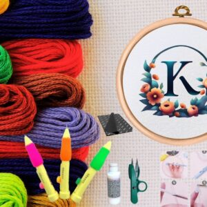 Punch Seti Nakış Seti Kasnaklı Kendin Yap Seti Seri 77