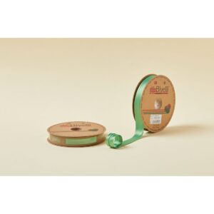 Biye Saten Katlı 026 Yeşil 2 cm 25 Metre %100 Polyester