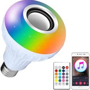 Bluetooth Hoparlör Akıllı Led Ampul Lamba (5286)