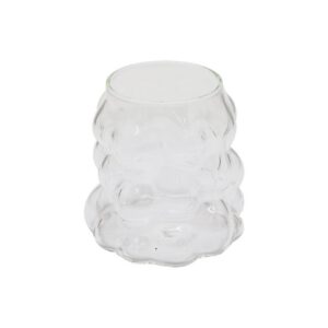 BONCUKLU - BOĞUMLU CAM BARDAK 340ML KAHVE - SUNUM - MEŞRUBAT (5286)