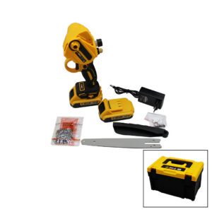 BUDAMA - DAL KESME MAKİNESİ 36V 2.0AH YAĞLI POMPALI - ZİNCİRLİ SARI SİYAH ÇANTALI (5286)