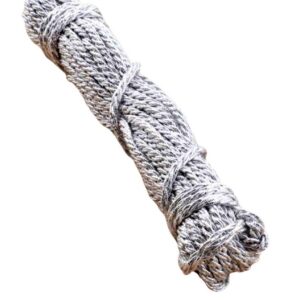 Kordon İp 5 mm Gümüş