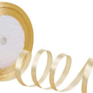 Saten Kurdele 6 mm Karamel 70 Metre