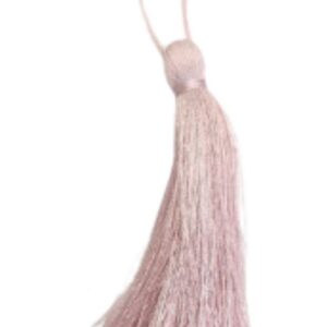 Püskül Tekli 10 cm 1 Adet Toz Pembe