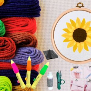 Punch Seti Nakış Seti Kasnaklı Kendin Yap Seti Seri 39