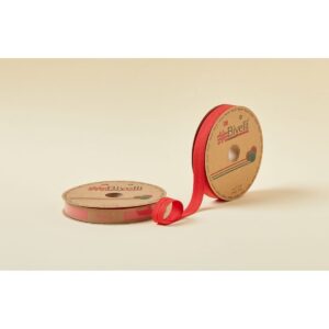 Biye Koton Katlı D05 Kırmızı 2 cm 25 Metre %65 Koton %35 Polyester