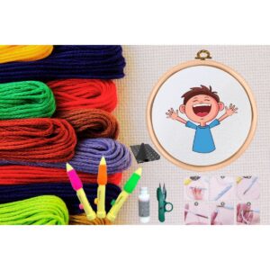 Punch Seti Nakış Seti Kasnaklı Kendin Yap Seti Seri 134