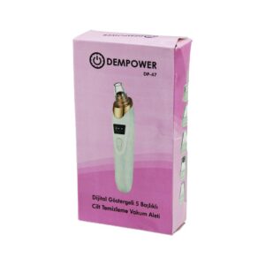 CİLT BAKIM ALETİ VAKUM AKNE- GÖZENEK- SİYAH NOKTA TEMİZLEME USB ŞARJ - 5BAŞLIK DİJİTAL G.- 3KADEME HIZ (5286)