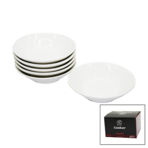 CKR-4144 6 PARÇA PORSELEN ÇAY TABAK (5286)