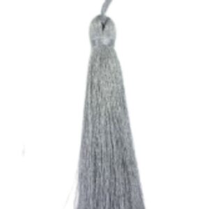 Püskül Tekli 10 cm 1 Adet Gümüş