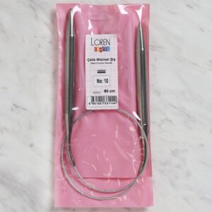 LOREN CRAFTS 10 MM ÇELİK MİSİNALI ŞİŞ 60 CM