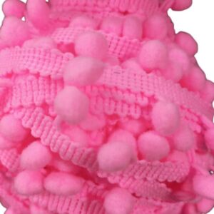 Sıralı Ponpon 1 Metre Pembe