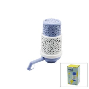 DANTELLİ MODEL MANUEL DAMACANA SU POMPASI KUTULU AMBALAJ DAMLAMA ÖNLEYİCİ KAPAK (5286)