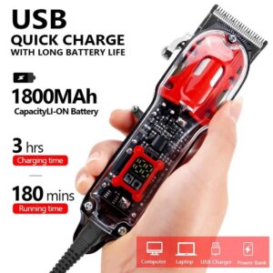 Dearling Şarjlı Saç Kesme Makinesi RF-107 (5286)