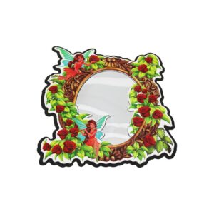 DESENLİ AYNALI DUVAR STİCKER (5286)