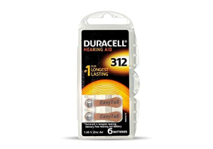 DURACELL 312 İŞİTME CİHAZ KULAK PİLİ 6 PARÇA  KUTU (5286)
