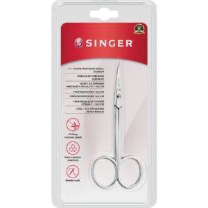 Kıvrık Uçlu Nakış Makası (4")