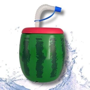 ANKAVERSE® Karpuz Model Kendiliğinden Pipetli 900 ml Suluk, Matara