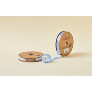 Biye Saten Katlı 052 Koyu Mavi 2 cm 25 Metre %100 Polyester