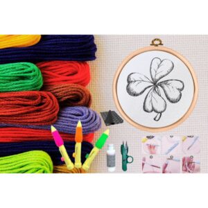 Punch Seti Nakış Seti Kasnaklı Kendin Yap Seti Seri 9