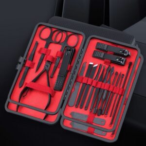 ANKAVERSE® 18 Parça Çanta Tipi Manikür Pedikür Tırnak Bakım Seti