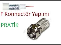 EF VİDA 50 PARÇA  UYDU KONNEKTÖR RG-6-F (5286)