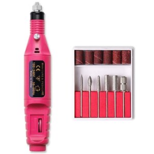 Elektrikli Manikür Pedikür Törpüsü Profesyonel Bakım Süsleme Elektrikli Tırnak Törpü Makinesi (5286)