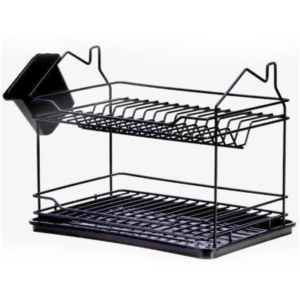 ,EVİM 2 KATLI TABAKLIK SİYAH (5286)