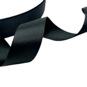 Grogren Kurdele 1 cm 10 Metre Siyah