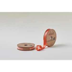 Biye Saten Katlı 028 Turuncu 2 cm 25 Metre %100 Polyester