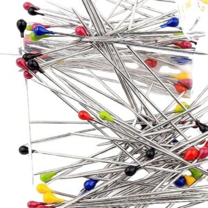 Minelli İğne Kutulu Renkli Başlı 100'lü